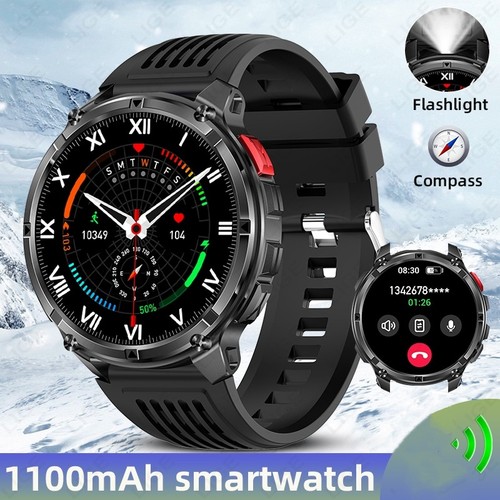 Smartwatch militare uomo con