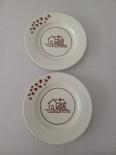 Coppia di piatti Mulino Bianco Vintage 1984 diametro cm.20