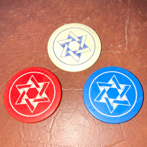 Fiches poker vintage stemma - fiches,
