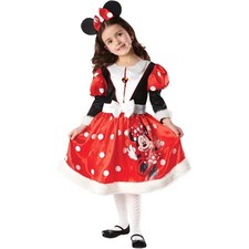 Costume Disney Minnie Mouse Vestito Per Bambina Carnevale Festa Rubie's 881872