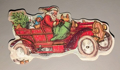 Babbo natale guida rosso - babbo,
