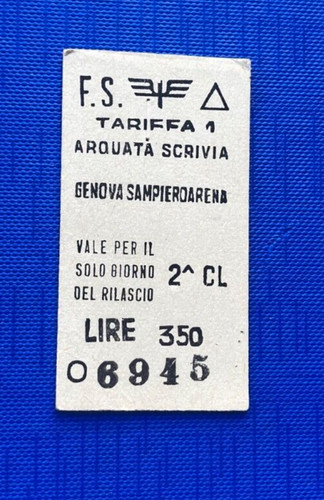 Biglietto ticket treno - biglietto,