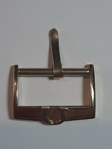Fibbia con logo omega placcata - fibbia,