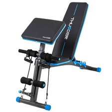 Panca pesi 230 kg, pieghevole, panca inclinata, panca piatta, panca fitness THUNDER® FORIA 