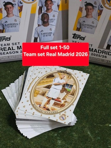 Topps team set real madrid - topps,