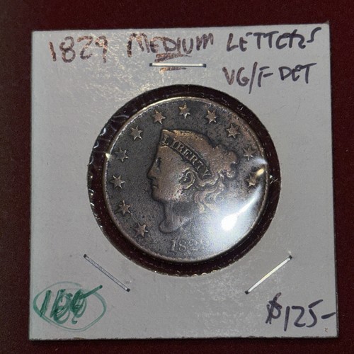 Testa coronetta 1829 - di,