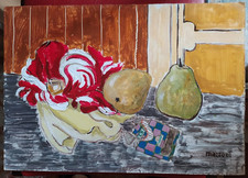 Natura Morta del grande artista romano Carlo Mazzoni (Roma 1922)