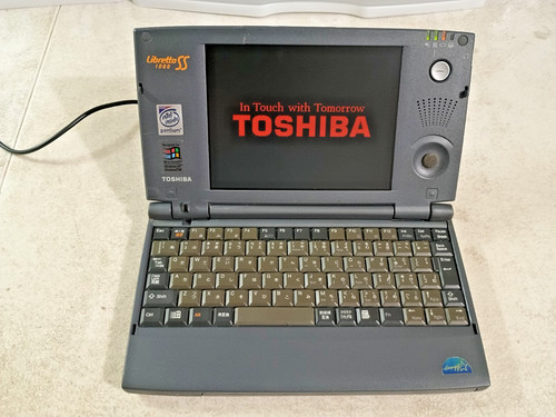 Toshiba libretto ss1000 - libretto, intel