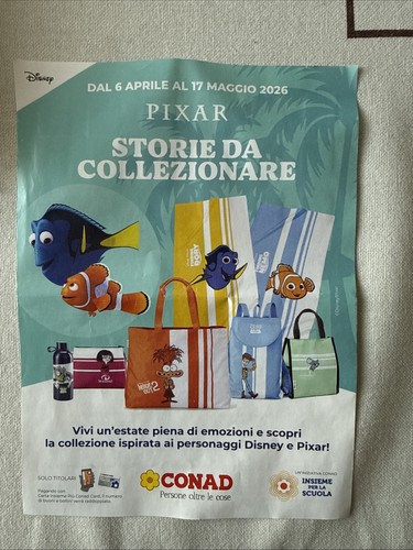 Bollini conad pixar - conad,