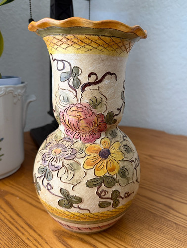 Vaso ceramica italiana vintage