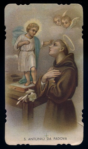 Santino vecchio holy card - vecchio-holy,