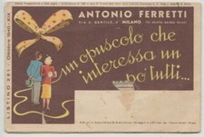 LISTINO PREZZI 1940 - DITTA