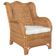 Divano con cuscino rattan - cuscino,