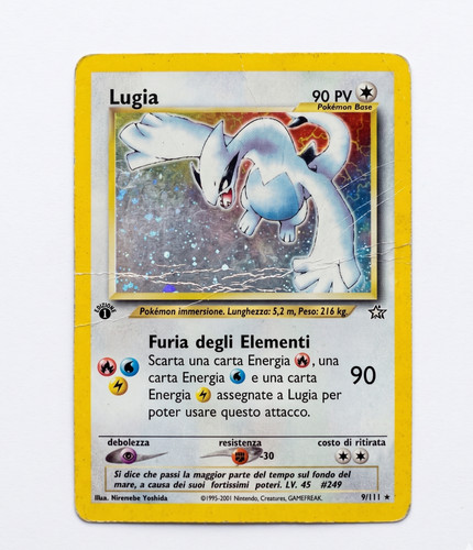 Pokémon lugia 111 neo - 9/111,
