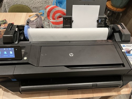 Designjet t120 tested - hp, works