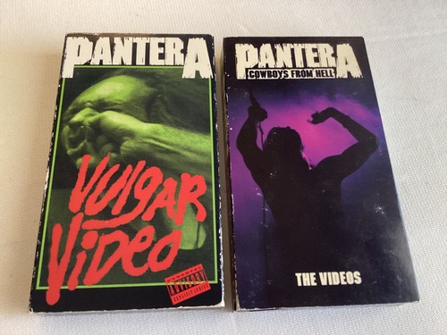 Vintage vhs tape - 2, pantera