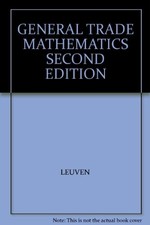 GENERAL TRADE MATHEMATICS