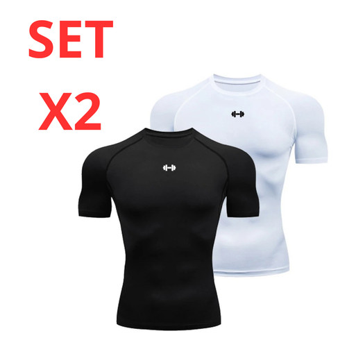Set maglia termica palestra - maglia,