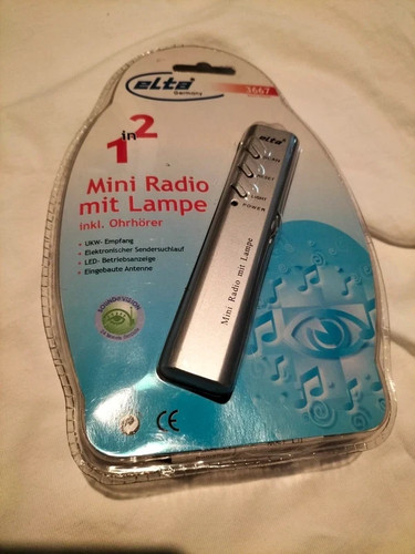 Elta 3667 mini radio - fm, 2in1