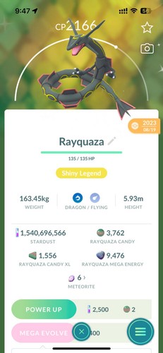 Shiny rayquaza pokemon - ✨,