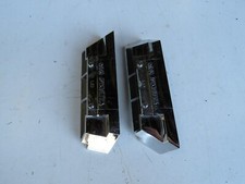 Coppia prese d'aria cromate