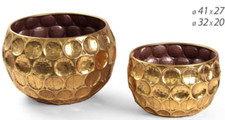 2 CACHEPOT METALLO VASO PORTA