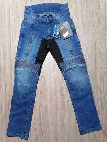 Jeans moto uomo - pantaloni,