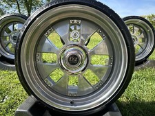 💎 4x DZ2 8,5x18 ET15 4x100 GOLF I II E30 HONDA RARO! LUCIDO 💎