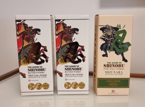 Whisky shinobu bottiglie - bottiglie, 2