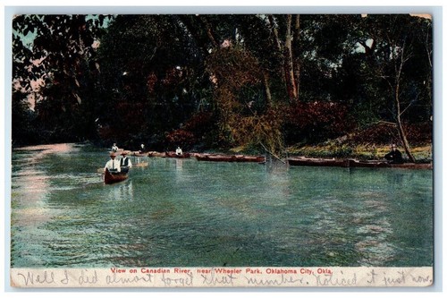 1907 veduta canadian river - 1907,