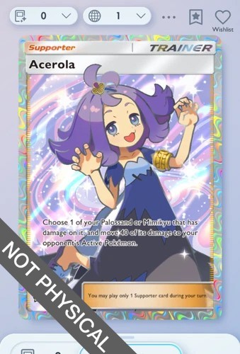 Pokemon tcg pocket - -, acerola