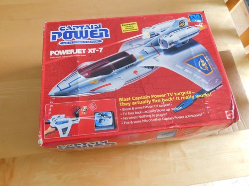 Mattel 1987 captain powerjet - 1987,