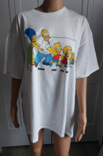 T-shirt bianca THE SIMPSONS