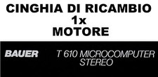 Cinghia ricambio motore - ricambio,