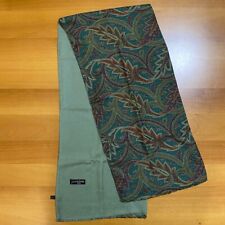 Lancome Paris Foulard Sciarpa 100% Seta Elegante Araldico Regency Made in Italy