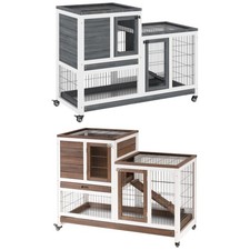 PawHut Conigliera in Legno con