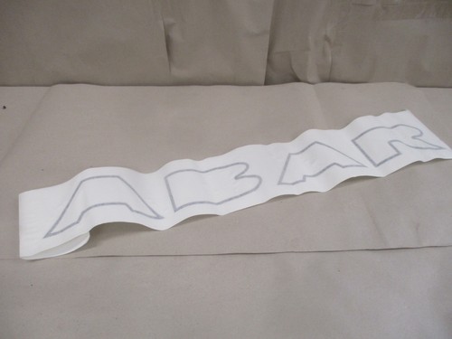 Adesivo emblema abarth 500 - 500, 312