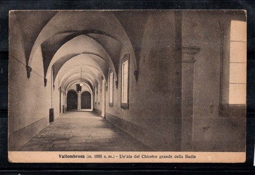 Vallombrosa 1920 cartolina - 1920-30,