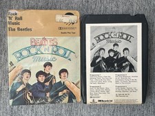 The Beatles Rock N Roll Music 8 Track Tape Cassette UK release With Case