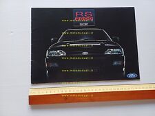 Ford Escort RS 2000 1991 depliant italiano originale