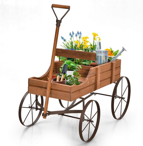 Carriola giardino legno - carriola,