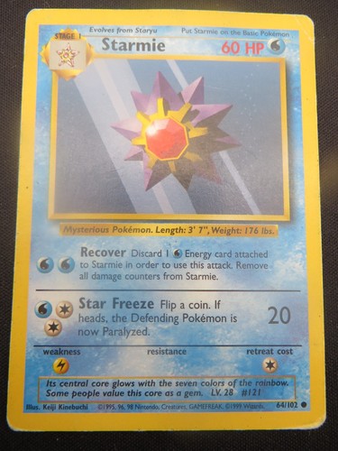 Starmie unlimited base - starmie,
