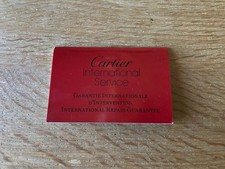 Brochure Cartier Tank