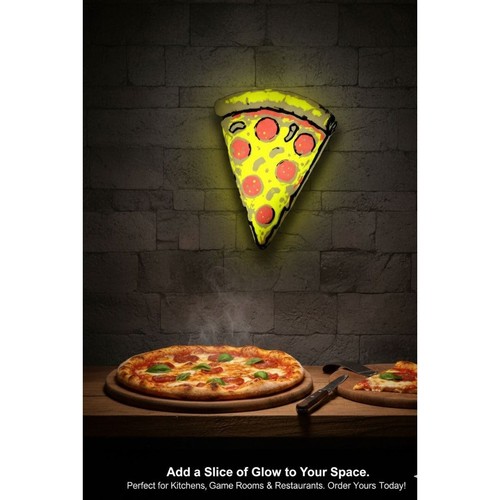 Luce led fetta pizza - led,