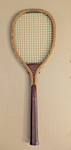Antica racchetta legno - antica,