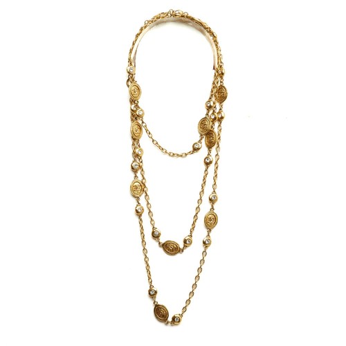 Collana chanel circa 1990 - collana,