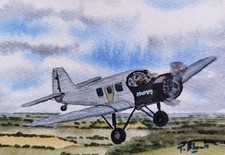 ACQUERELLO ORIGINALE - Junkers