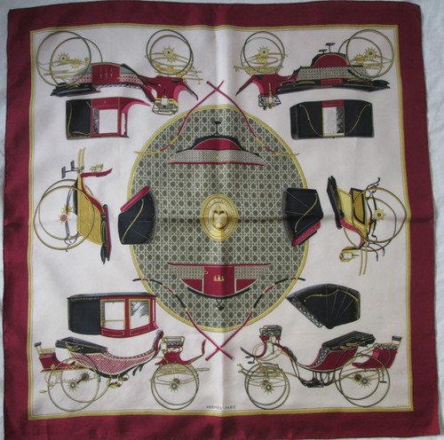 Authentique foulard hermès - -authentique,