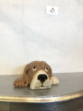 Vaso fiori cane cagnolino fiore appendere marrone home casa design