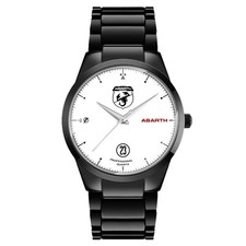 Orologio da polso Uomo Sportivo in Acciaio Nero Lucido Abarth 595 Professional S